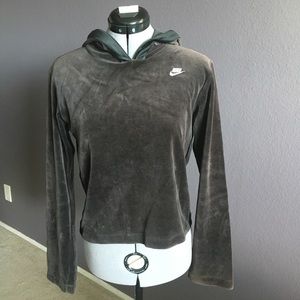 Nike velvet hoodie